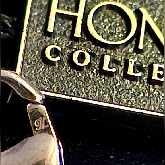 Honora 925 Pearl, Blue Topaz, & Turquoise Necklace NWT (40 inches) - Picture 7 of 7